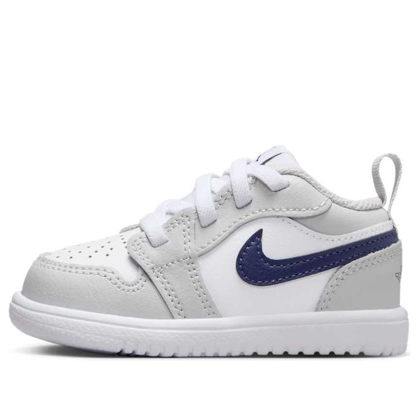 Кроссовки (TD) Air Jordan 1 Low ALT 'White Grey Midnight Navy', белый 
Кроссовки (TD) Air Jordan 1 Low ALT 'White Grey Midnight Navy', белый