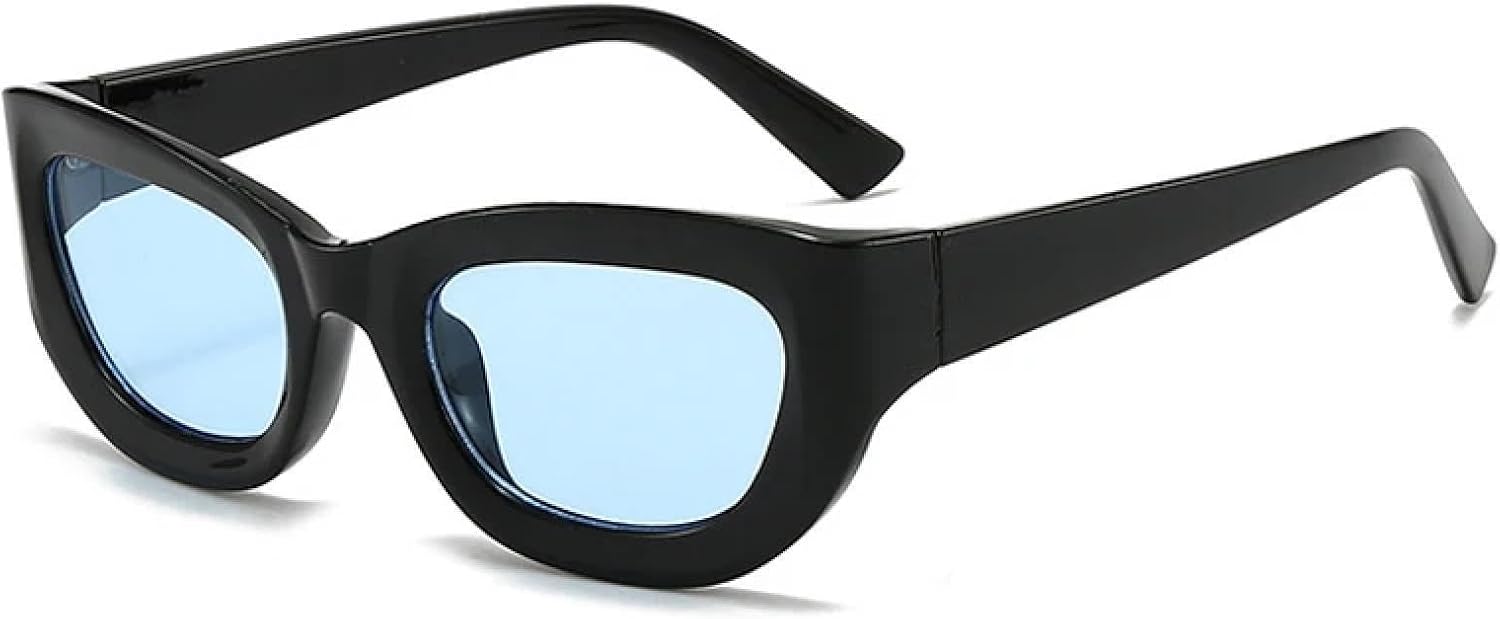 Модные и милые солнцезащитные очки «кошачий глаз» для женщин, роскошные и стильные, для мужчин, для активного отдыха, поездок и путешествий, с защитой от УФ-излучения UV400 TKKTLLT, Black Blue
Модные и милые солнцезащитные очки «кошачий глаз» для женщин, роскошные и стильные, для мужчин, для активного отдыха, поездок и путешествий, с защитой от УФ-излучения UV400 TKKTLLT, Black Blue