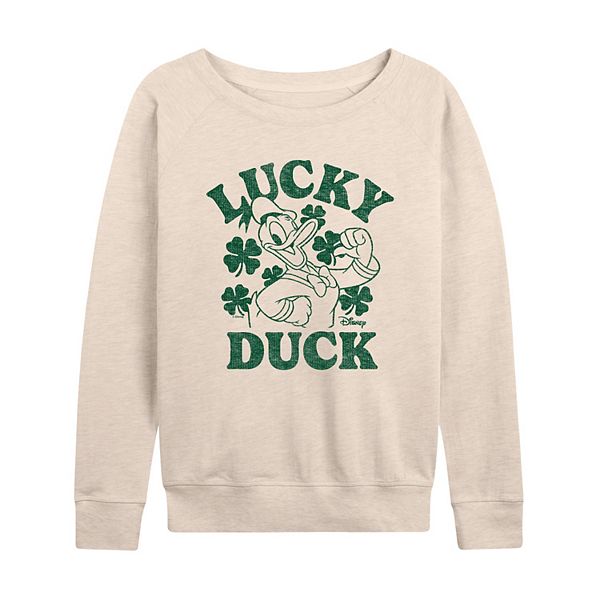 Футболка с длинным рукавом Donald Duck Women's Lucky Duck French Terry Disney
Футболка с длинным рукавом Donald Duck Women's Lucky Duck French Terry Disney