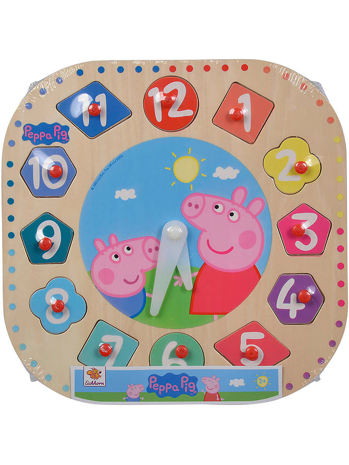 Развивающие часы-пазл из 13 деталей "Свинка Пеппа" - для детей от 2 лет Peppa Pig
Развивающие часы-пазл из 13 деталей "Свинка Пеппа" - для детей от 2 лет Peppa Pig