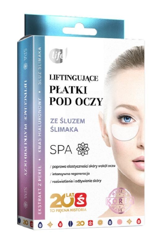 Life Śluz Ślimaka гидрогелевые патчи для глаз, 8 шт.
Life Śluz Ślimaka гидрогелевые патчи для глаз, 8 шт.