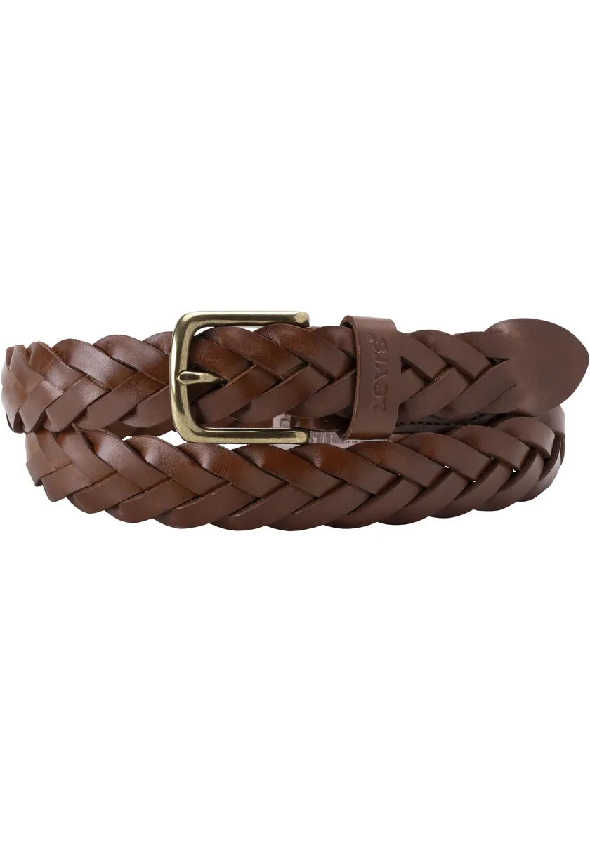 Ремень кожаный Levi's "LEATHER BRAID", унисекс, цвет Cognac
Ремень кожаный Levi's "LEATHER BRAID", унисекс, цвет Cognac