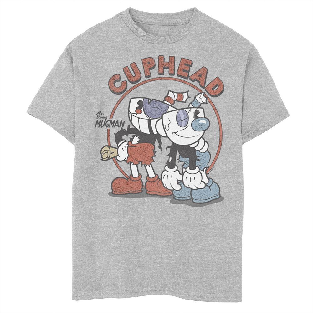 Мальчики размером 8–20 чашек и футболка Mugman Rough and Ready Licensed Character, цвет Athletic Heather
Мальчики размером 8–20 чашек и футболка Mugman Rough and Ready Licensed Character, цвет Athletic Heather
