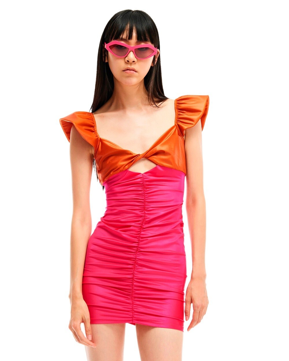 Платье ANIYE BY мини, фуксия
Платье ANIYE BY мини, фуксия