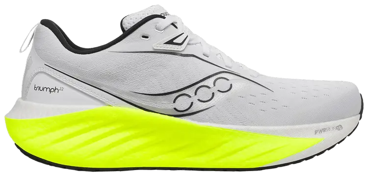 Кроссовки Saucony Triumph 22 'White Citron', белый
Кроссовки Saucony Triumph 22 'White Citron', белый