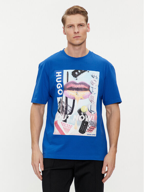 Футболка свободного кроя Hugo, синий
Футболка свободного кроя Hugo, синий
