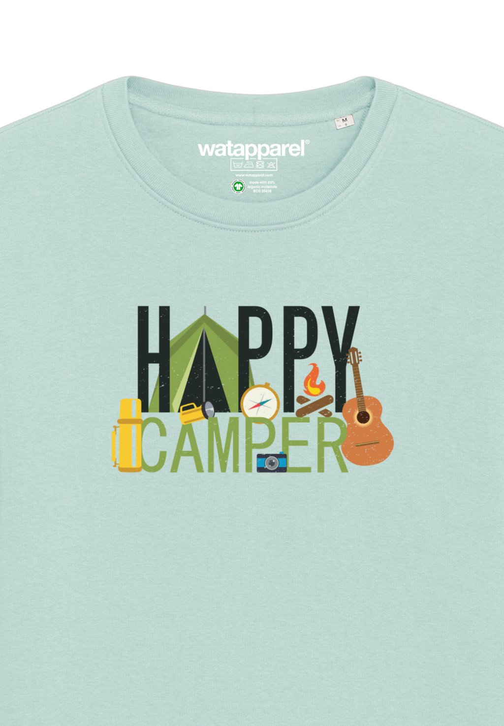 Толстовка HAPPY CAMPER watapparel, синий
Толстовка HAPPY CAMPER watapparel, синий