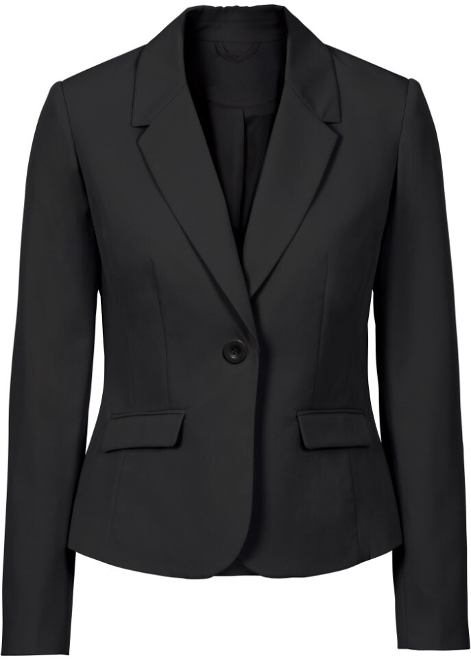 Короткий пиджак Bodyflirt, черный
Короткий пиджак Bodyflirt, черный