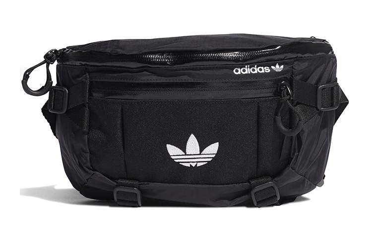 Adidas Originals Нейлоновая поясная сумка унисекс черная
Adidas Originals Нейлоновая поясная сумка унисекс черная
