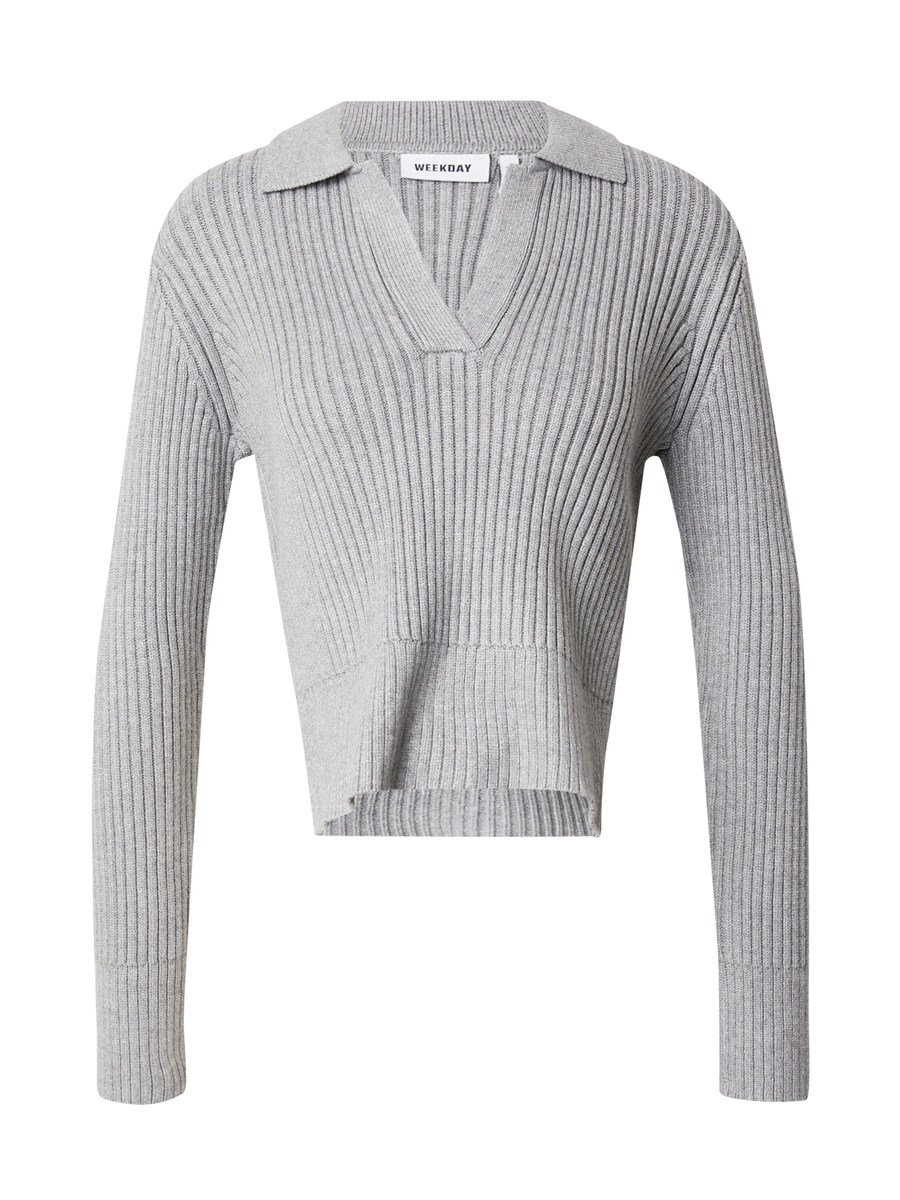 Свитер WEEKDAY Halima, светло-серый
Свитер WEEKDAY Halima, светло-серый