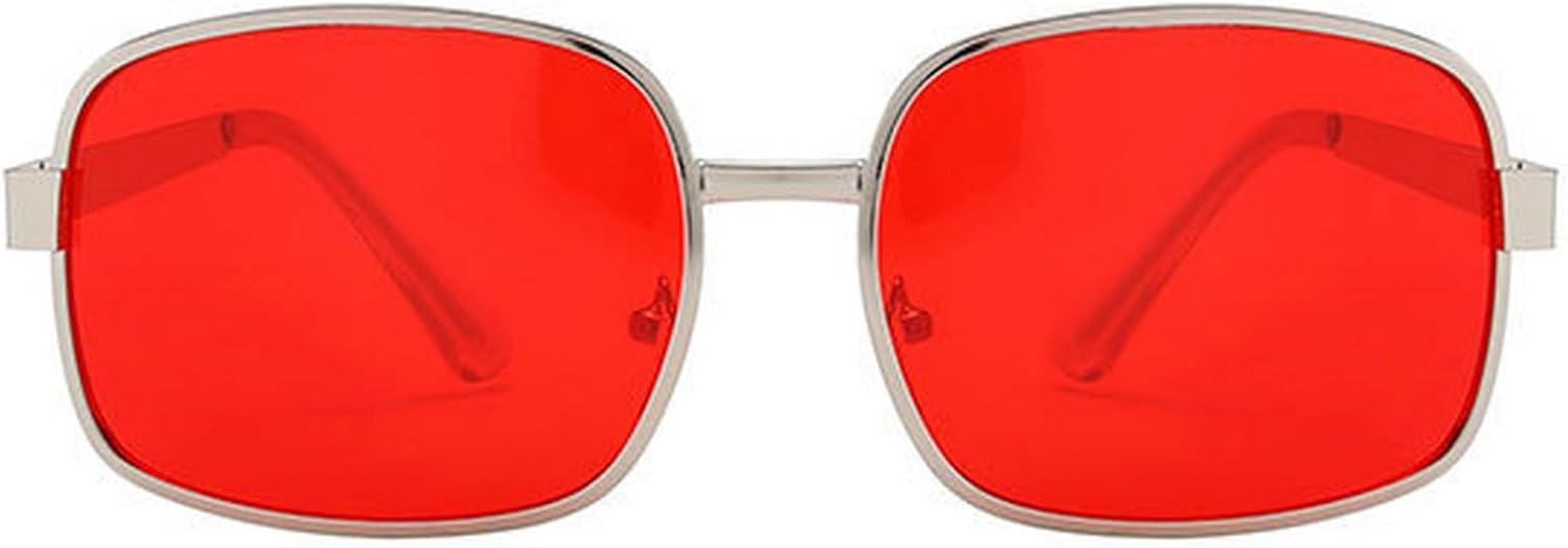 Солнцезащитные очки в стиле ретро квадратной формы для женщин, винтажные очки в металлической оправе в стиле 90-х, модные солнцезащитные очки для мужчин в стиле панк mincl, Red
Солнцезащитные очки в стиле ретро квадратной формы для женщин, винтажные очки в металлической оправе в стиле 90-х, модные солнцезащитные очки для мужчин в стиле панк mincl, Red