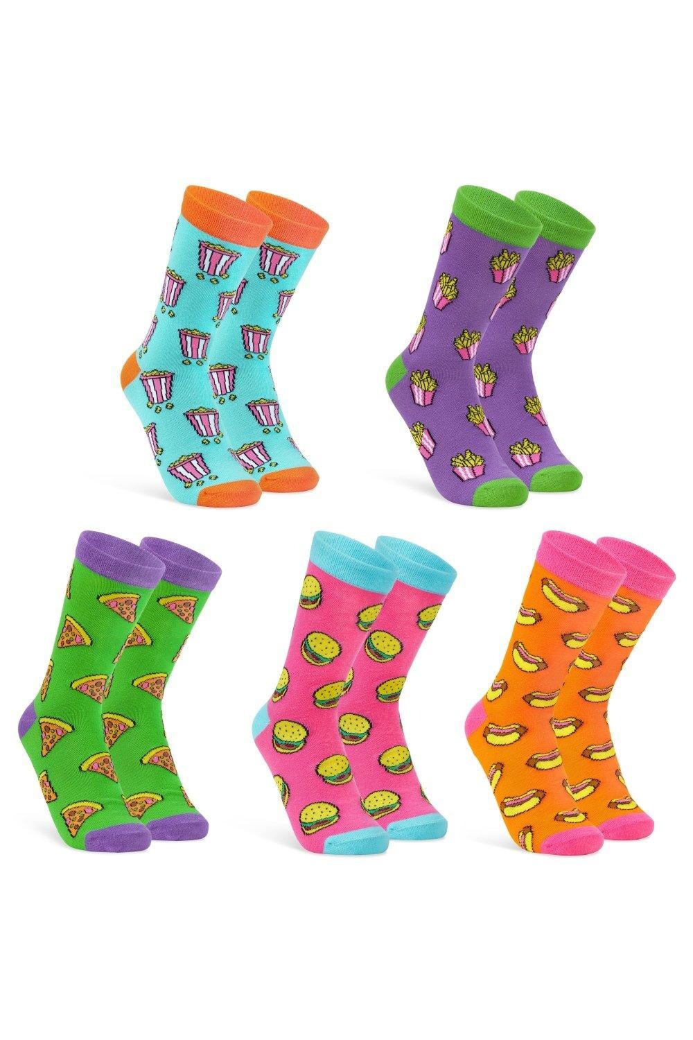 Пищевые носки, 5 шт. CityComfort, мультиколор
Пищевые носки, 5 шт. CityComfort, мультиколор