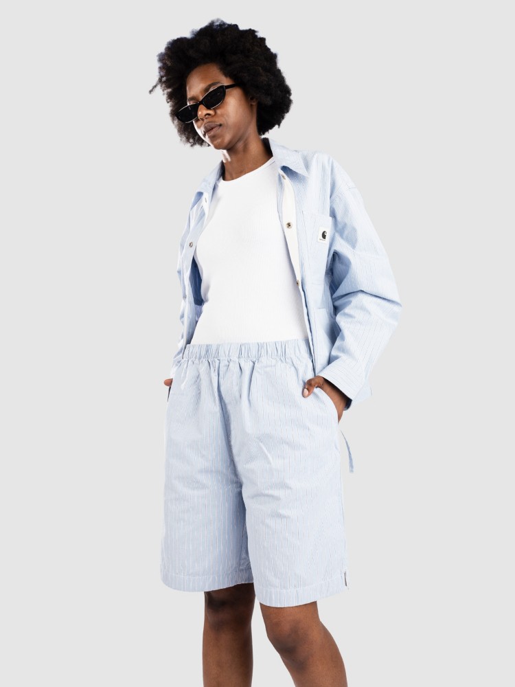 Шорты Carhartt WIP Nota Shorts, bova stripe/bluebird
Шорты Carhartt WIP Nota Shorts, bova stripe/bluebird