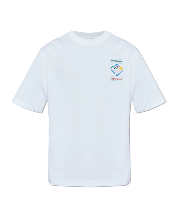 Футболка с логотипом Casablanca, белый
Футболка с логотипом Casablanca, белый
