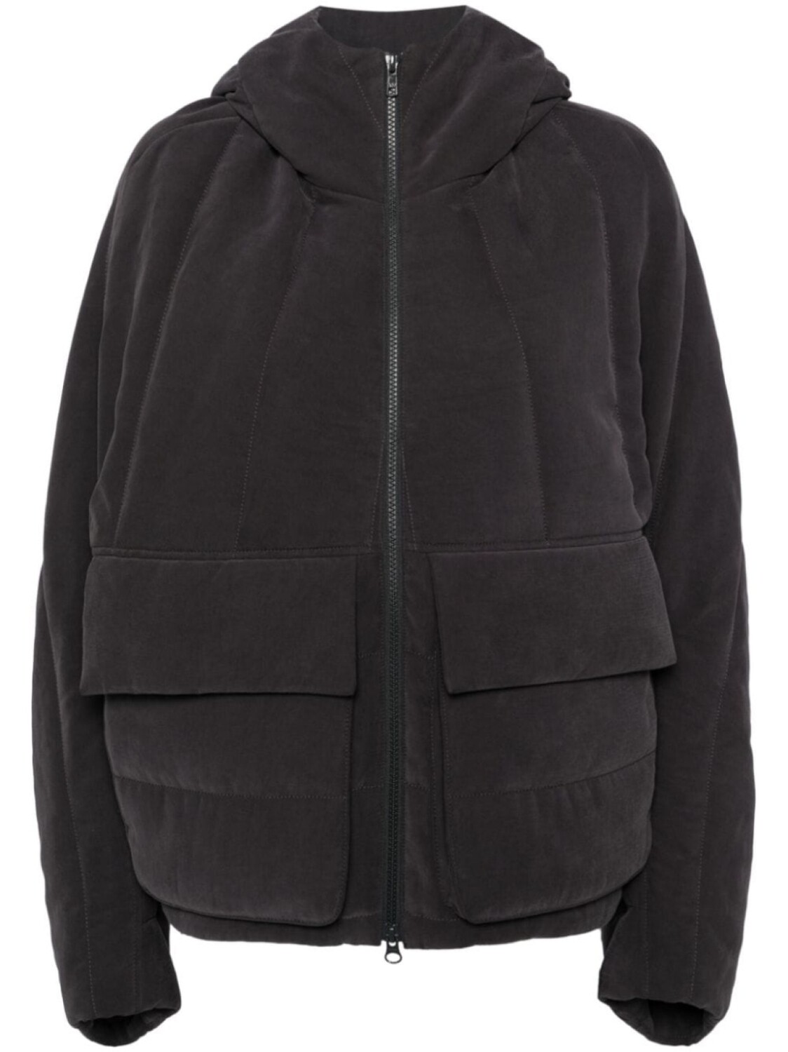 Goen.J стеганая куртка с капюшоном, серый
Goen.J стеганая куртка с капюшоном, серый