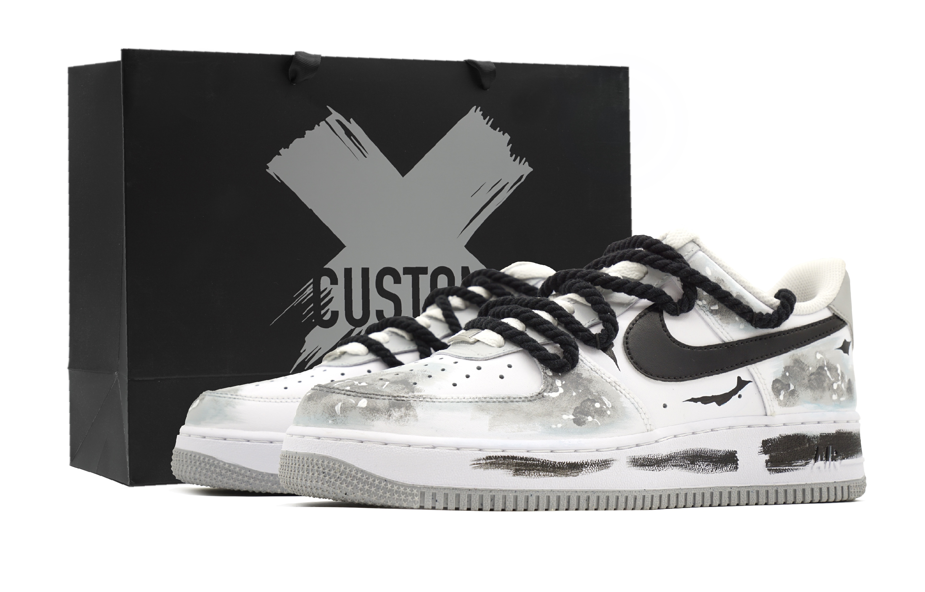 Nike Кроссовки Air Force 1 Cyan Smoke в китайском стиле, износостойкие, низкие, для скейтбординга, мужские, белые
Nike Кроссовки Air Force 1 Cyan Smoke в китайском стиле, износостойкие, низкие, для скейтбординга, мужские, белые