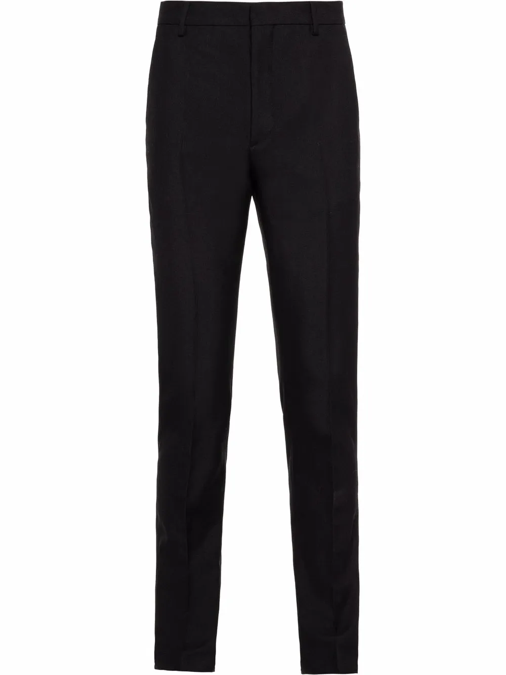 Брюки строгого кроя со складками Prada, черный
Брюки строгого кроя со складками Prada, черный