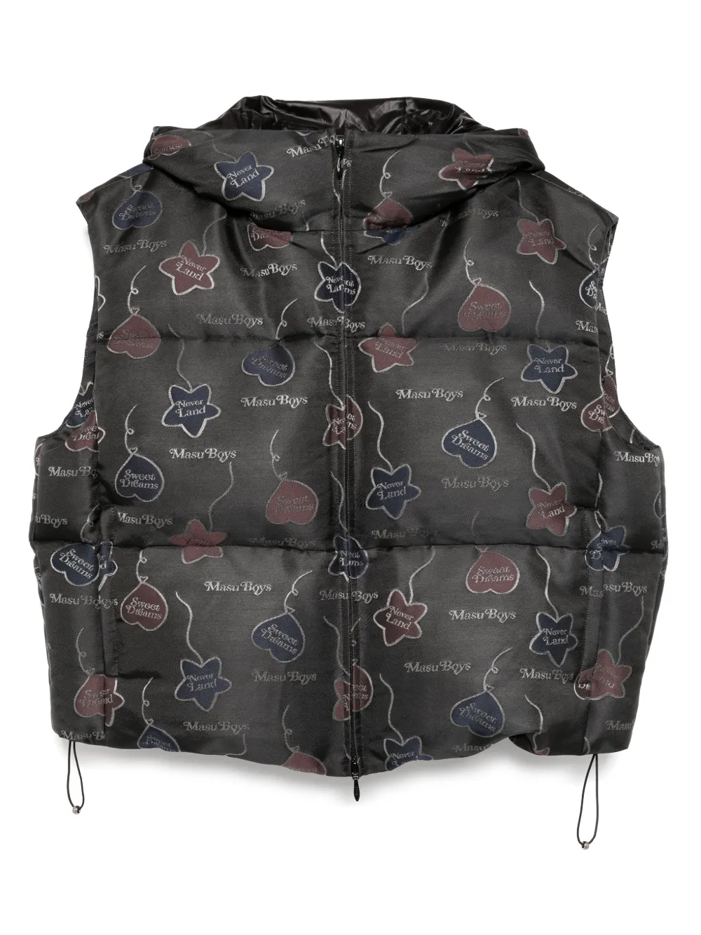 Куртка-жилет Falling Balloon Down MASU, черный
Куртка-жилет Falling Balloon Down MASU, черный