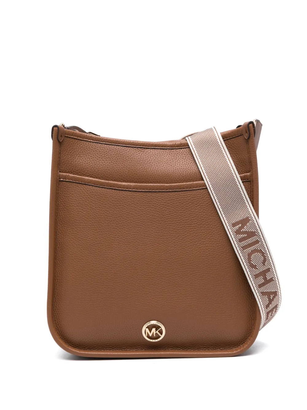 Сумка на плечо с логотипом Michael Michael Kors, коричневый 
Сумка на плечо с логотипом Michael Michael Kors, коричневый