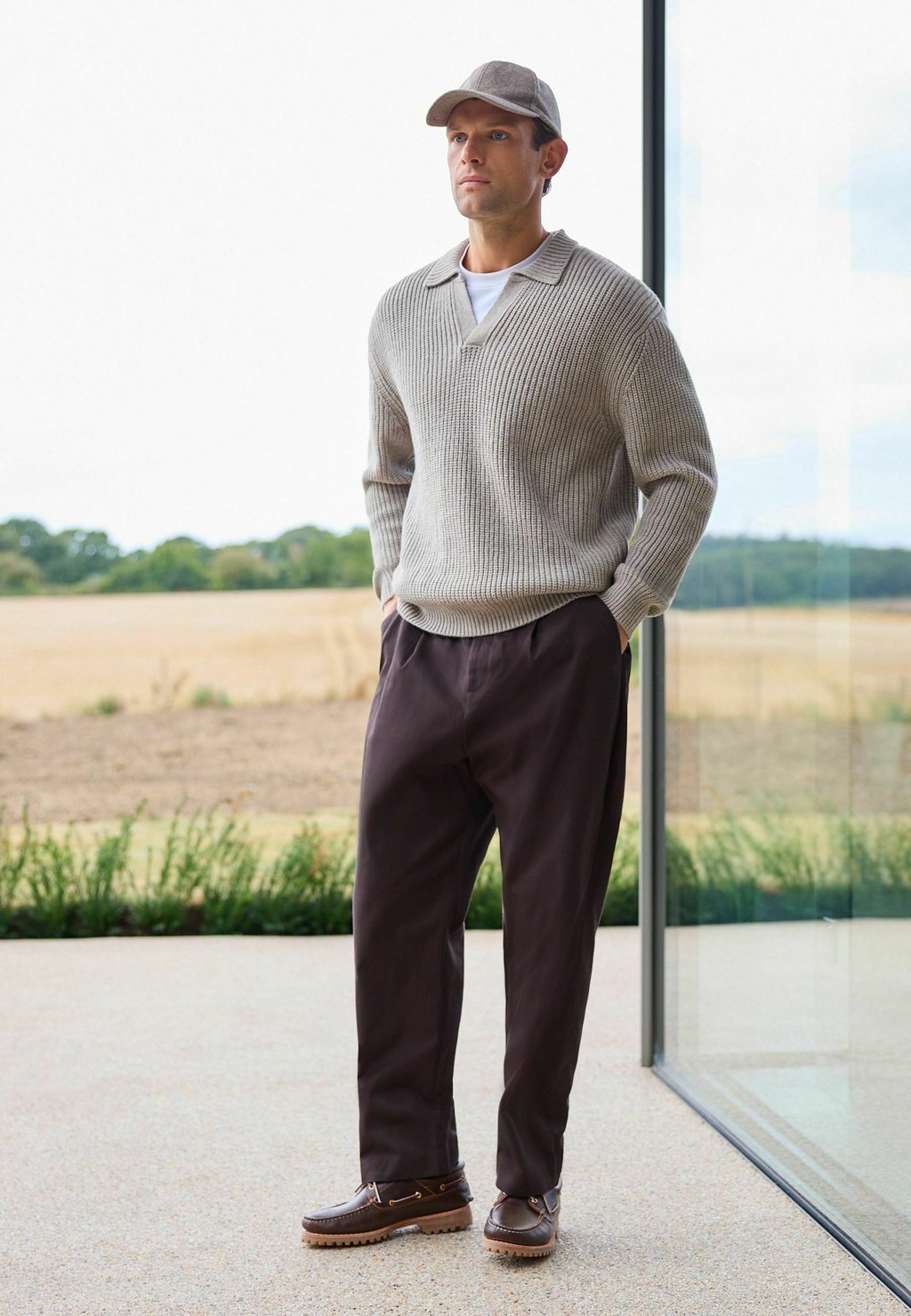 Топ с длинными рукавами Next, бежевый 
Топ с длинными рукавами Next, бежевый