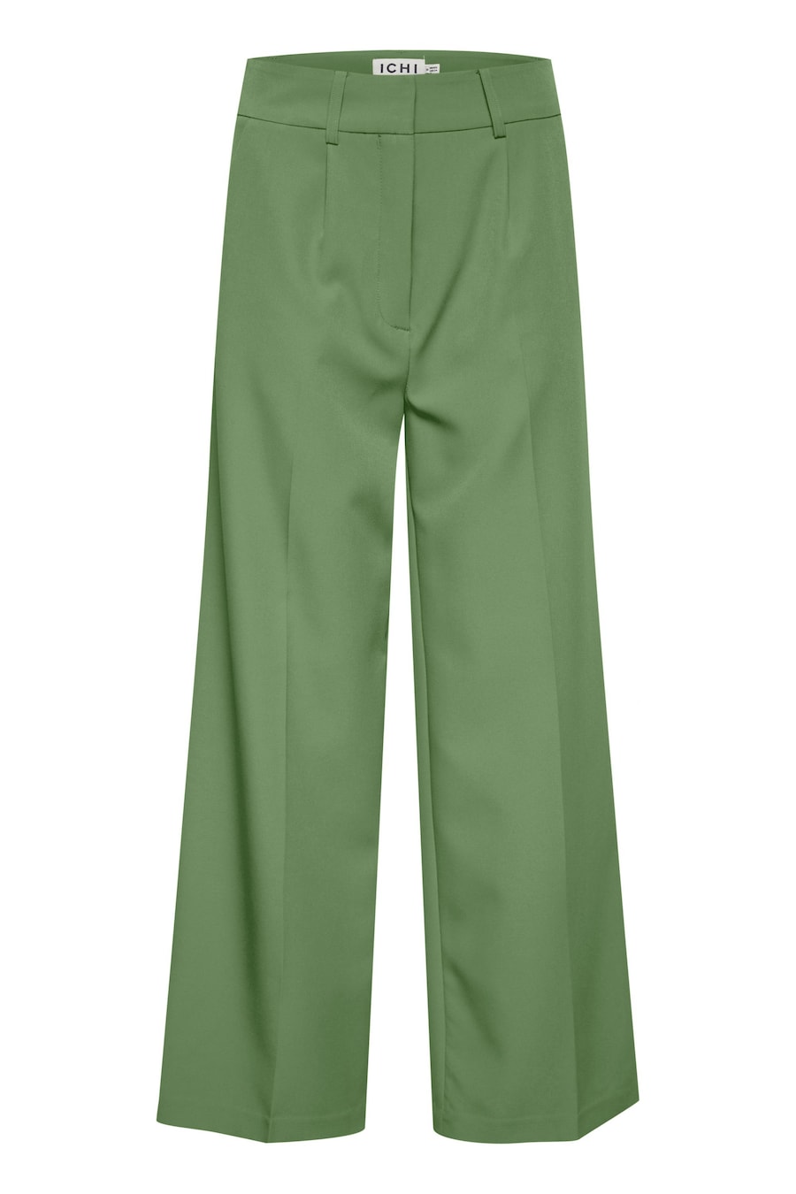 Широкие брюки со складками ICHI Lexi, зеленый
Широкие брюки со складками ICHI Lexi, зеленый