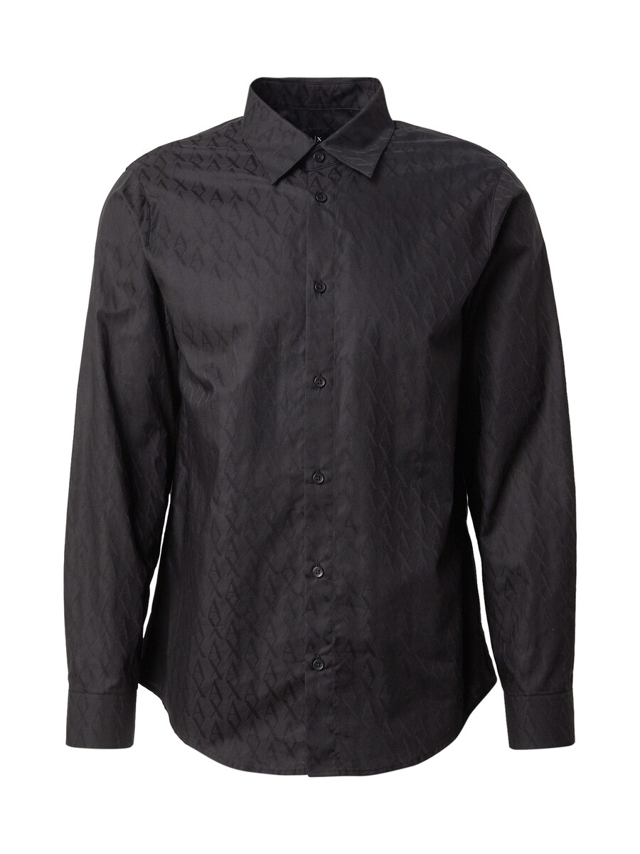 Рубашка на пуговицах классического кроя ARMANI EXCHANGE, черный
Рубашка на пуговицах классического кроя ARMANI EXCHANGE, черный