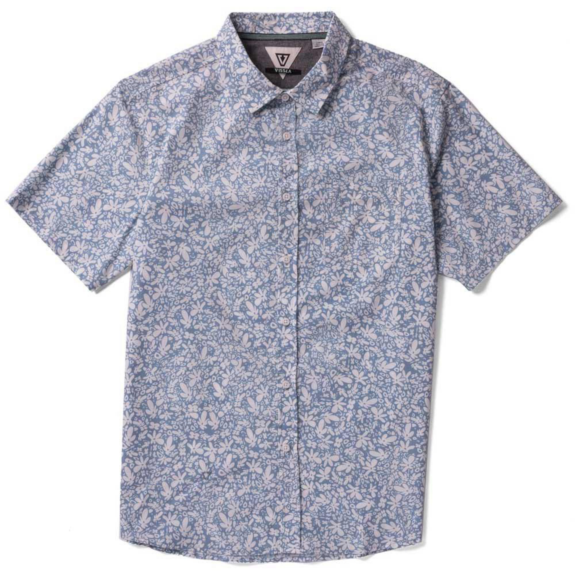 Мужская рубашка Superbloom Eco с коротким рукавом Vissla, Vintage Blue
Мужская рубашка Superbloom Eco с коротким рукавом Vissla, Vintage Blue