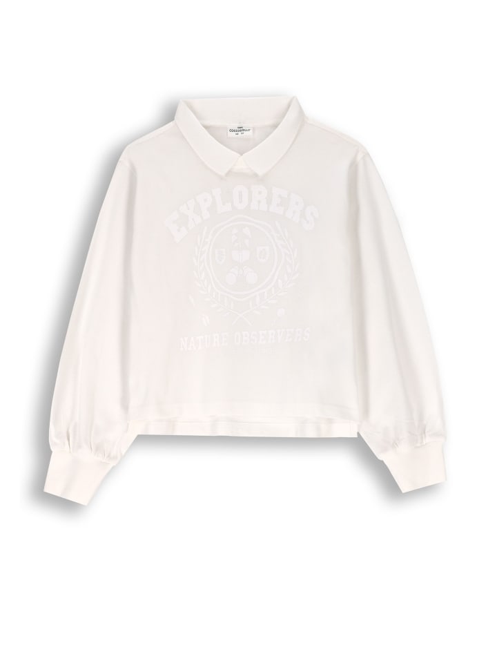 Футболка с длинными рукавами цвета экрю Coccodrillo
Футболка с длинными рукавами цвета экрю Coccodrillo