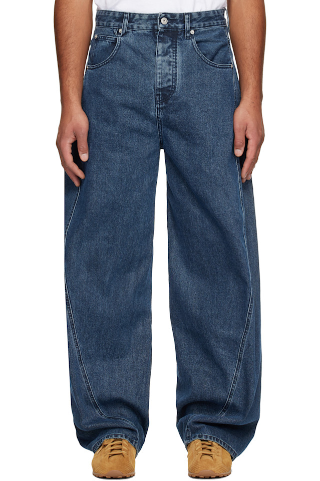 Jacquemus Синие джинсы le de-nîmes espiral
Jacquemus Синие джинсы le de-nîmes espiral