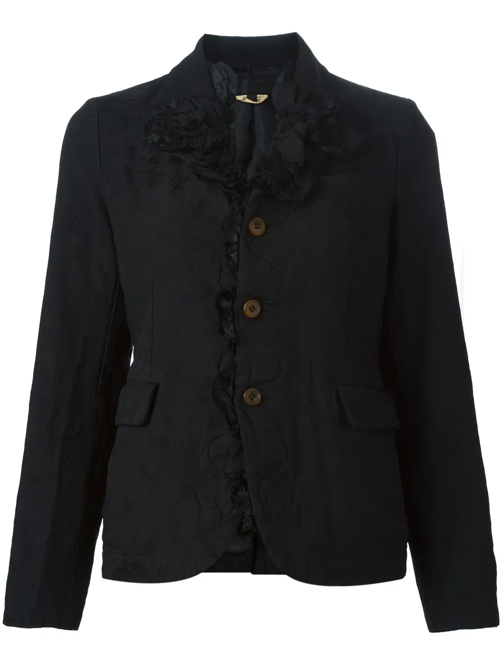 Блейзер с рюшами Comme Des Garçons Comme Des Garçons, черный
Блейзер с рюшами Comme Des Garçons Comme Des Garçons, черный