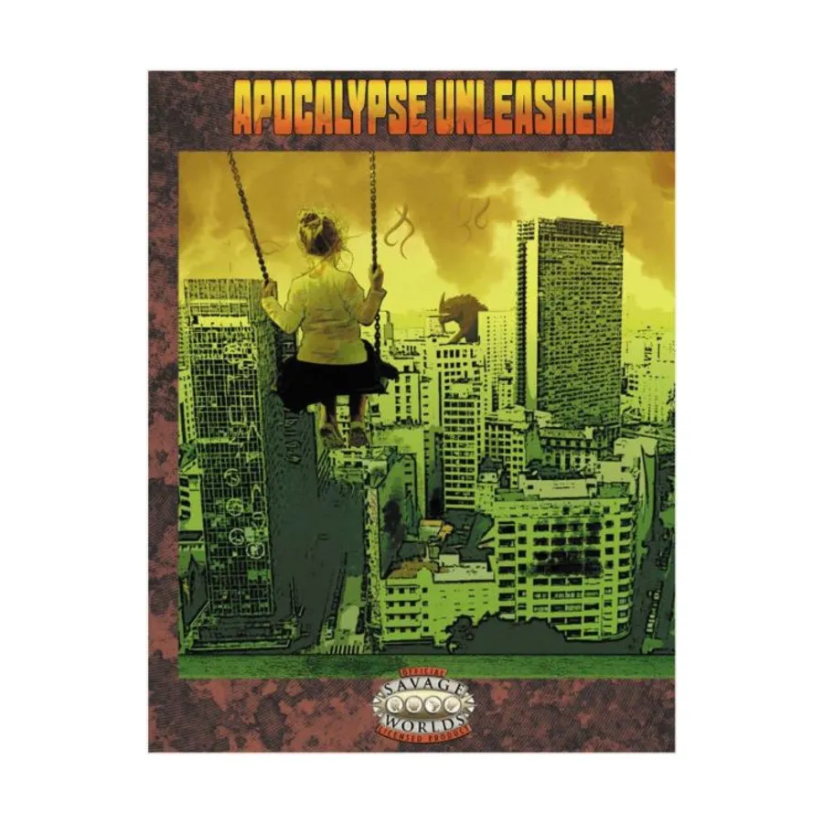 Apocalypse Unleashed (Savage World), Roleplaying Games (Daring Entertainment), мягкая обложка
Apocalypse Unleashed (Savage World), Roleplaying Games (Daring Entertainment), мягкая обложка