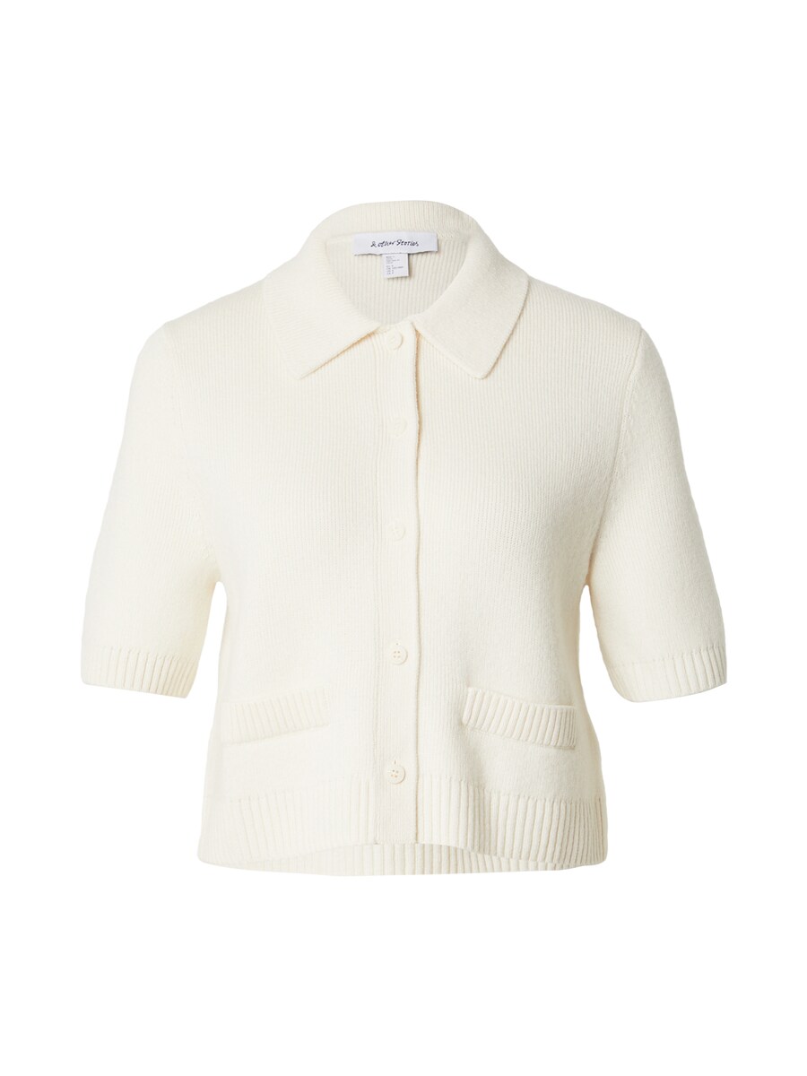 Вязаный кардиган & Other Stories, белый
Вязаный кардиган & Other Stories, белый