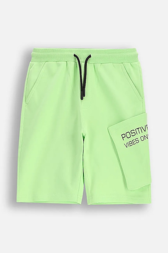 Хлопковые детские шорты Coccodrillo, зеленый
Хлопковые детские шорты Coccodrillo, зеленый