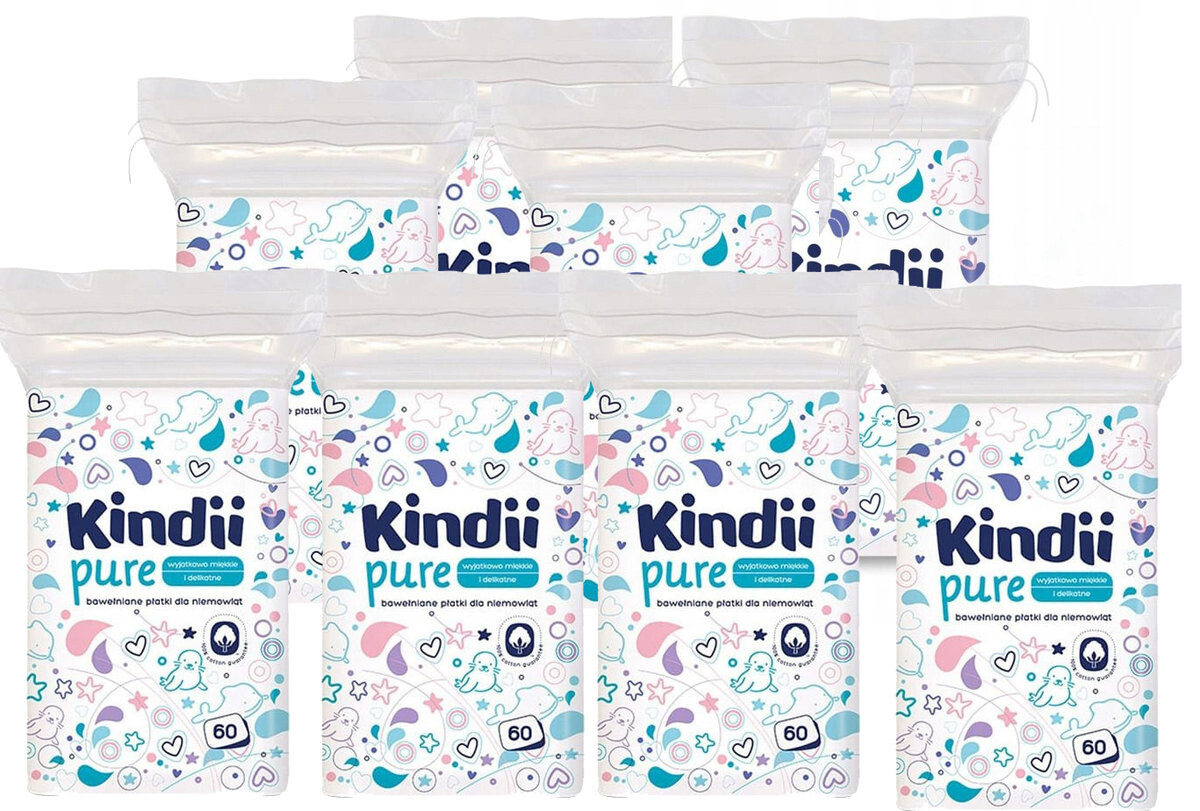 Kindii Cleanic, Детские хлопья Dzidziuś, 480 хлопьев
Kindii Cleanic, Детские хлопья Dzidziuś, 480 хлопьев