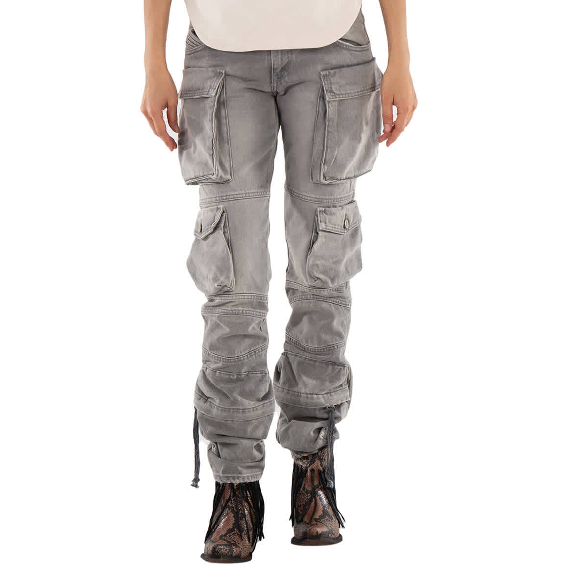 Attico Женские серые брюки Essie The Attico, серый
Attico Женские серые брюки Essie The Attico, серый