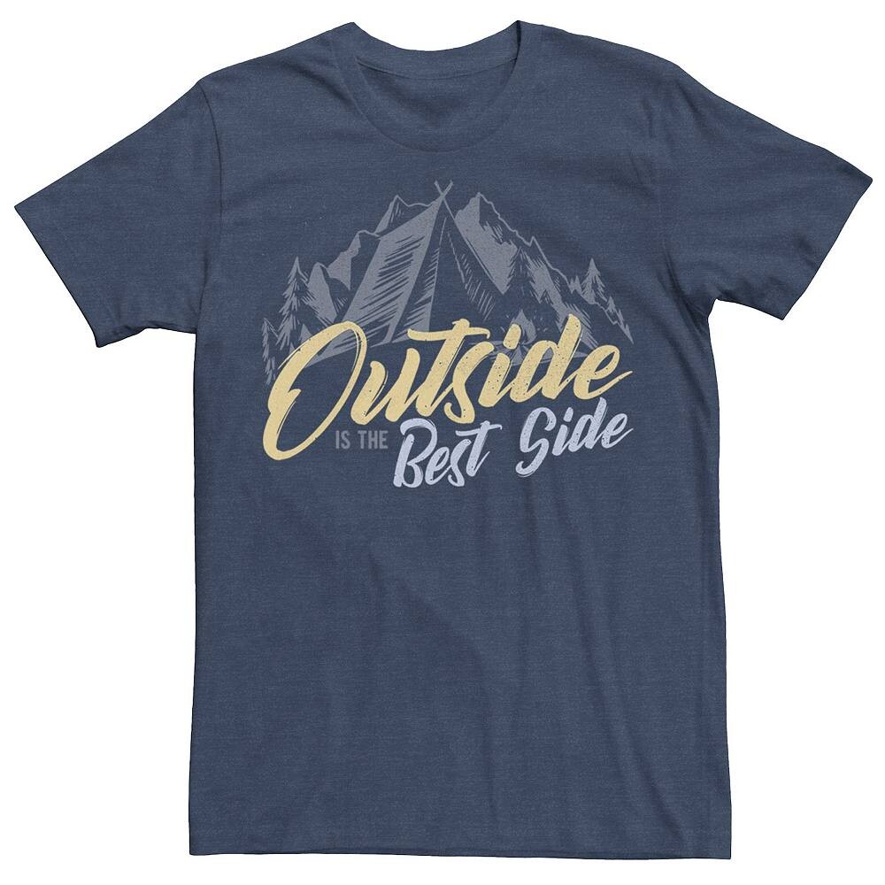 Мужская футболка Outdoor — лучшая футболка с рисунком сбоку Licensed Character, цвет Navy Heather
Мужская футболка Outdoor — лучшая футболка с рисунком сбоку Licensed Character, цвет Navy Heather
