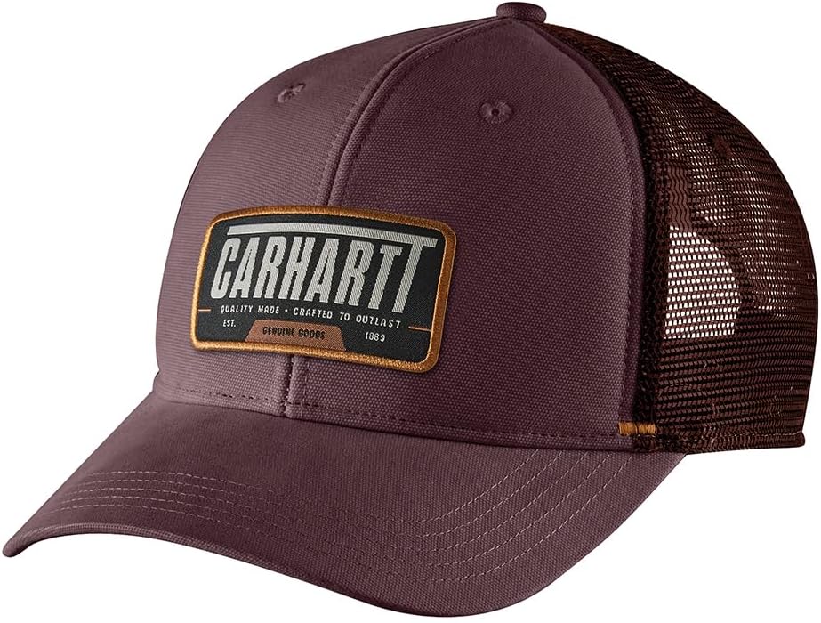Carhartt мужская 105971 кепка с сетчатой спинкой Outlast и нашивкой, Port
Carhartt мужская 105971 кепка с сетчатой спинкой Outlast и нашивкой, Port