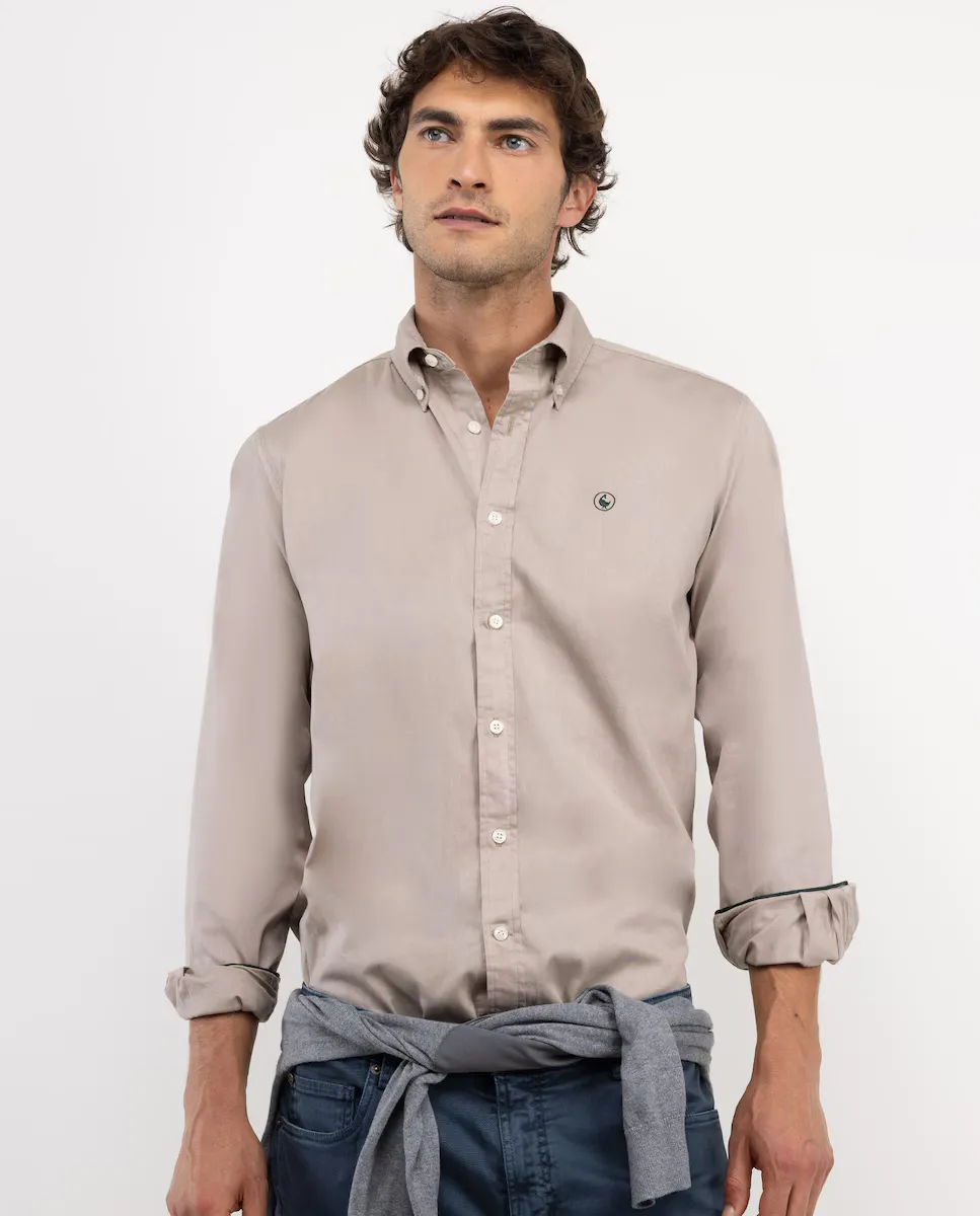 Мужская рубашка Garment Dyed из хлопка El Ganso, цвет Tostado
Мужская рубашка Garment Dyed из хлопка El Ganso, цвет Tostado