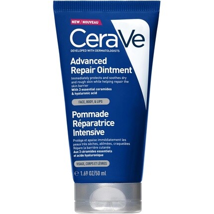 CeraVe Мазь Advanced Repair для очень сухой и потрескавшейся кожи 50 мл
CeraVe Мазь Advanced Repair для очень сухой и потрескавшейся кожи 50 мл