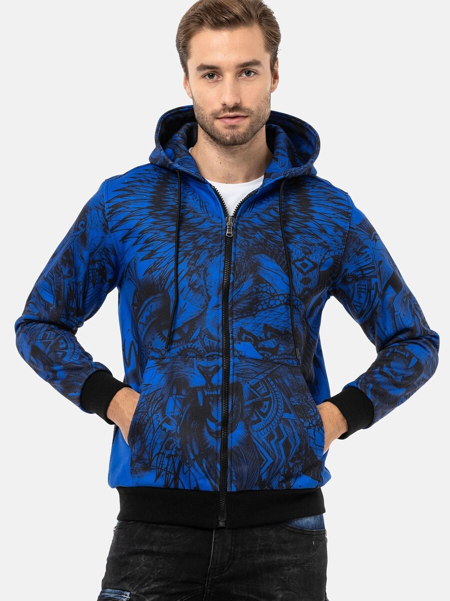 Толстовка с капюшоном на молнии CIPO & BAXX Zip-Up Hoodie, синий
Толстовка с капюшоном на молнии CIPO & BAXX Zip-Up Hoodie, синий