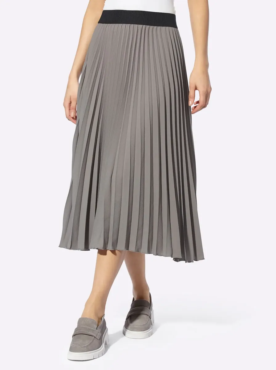 Плиссированная юбка Heine, серый
Плиссированная юбка Heine, серый