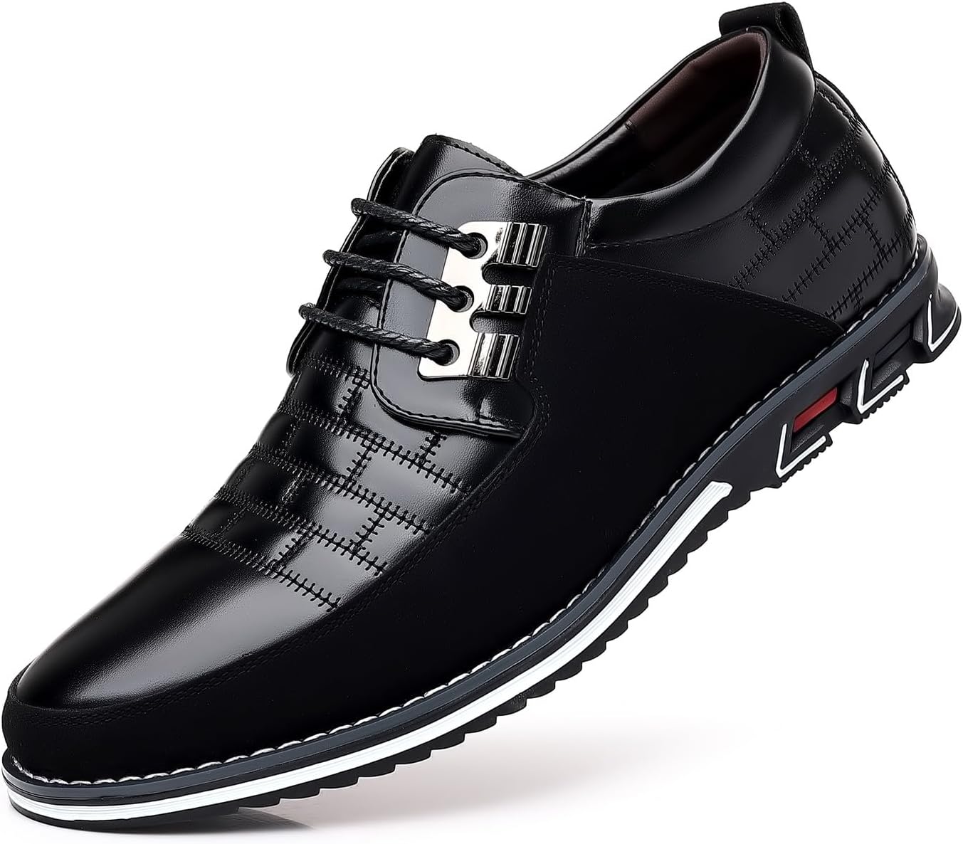 Мужские премиальные повседневные обувь на шнуровке для прогулок, деловые туфли-оксфорды для вождения Welrung, черный
Мужские премиальные повседневные обувь на шнуровке для прогулок, деловые туфли-оксфорды для вождения Welrung, черный