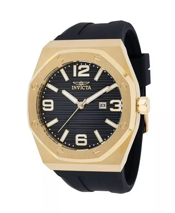 Мужские кварцевые часы Huracan 45776 с тремя стрелками и черным циферблатом Invicta, black
Мужские кварцевые часы Huracan 45776 с тремя стрелками и черным циферблатом Invicta, black