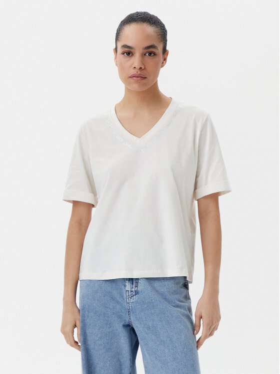 Футболка обычного кроя TA5175 JS923 Liu Jo Beachwear, экрю
Футболка обычного кроя TA5175 JS923 Liu Jo Beachwear, экрю