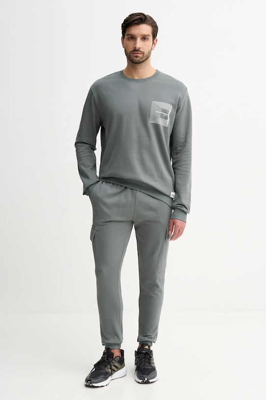 Хлопковый спортивный костюм Fila, серый
Хлопковый спортивный костюм Fila, серый
