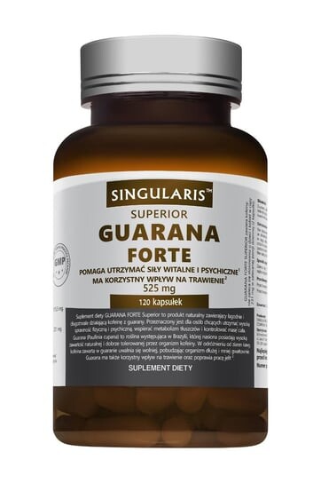 Singularis, Superior Guarana Forte Superio, Добавка , 120 капсул
Singularis, Superior Guarana Forte Superio, Добавка , 120 капсул