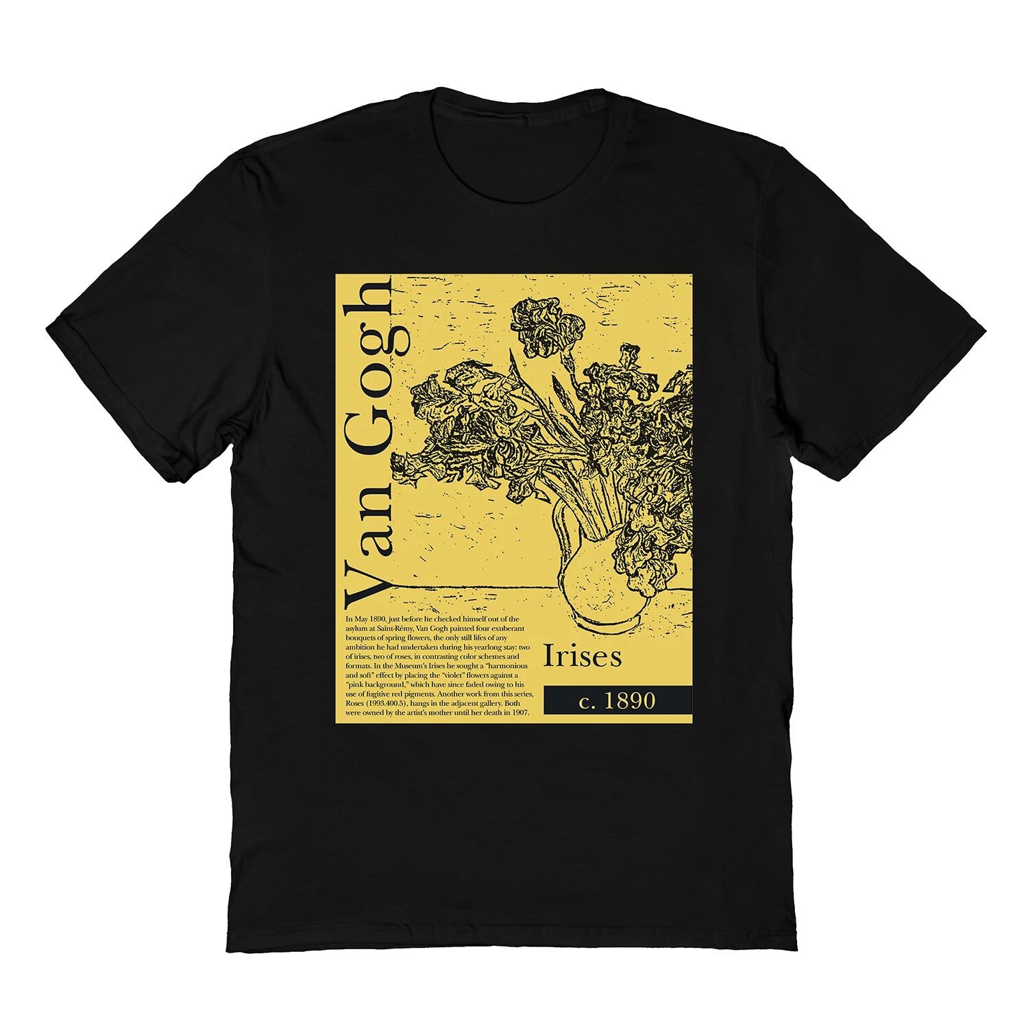 Мужская футболка Van Gogh Irises Licensed Character
Мужская футболка Van Gogh Irises Licensed Character