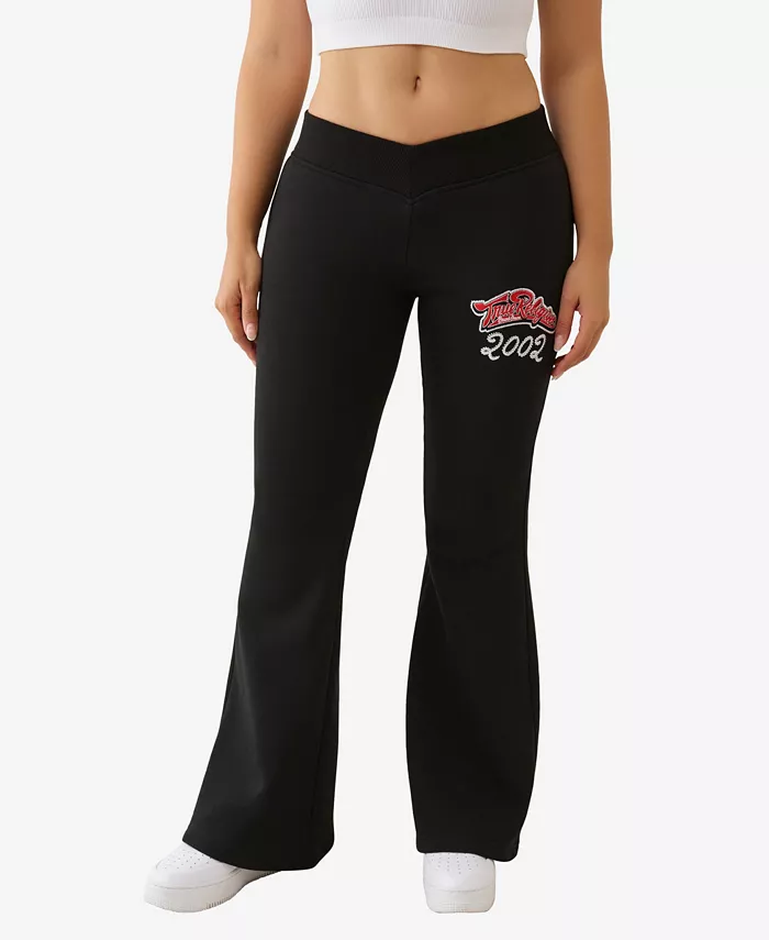 Женские брюки-клеш с кристаллами V True Religion, черный
Женские брюки-клеш с кристаллами V True Religion, черный