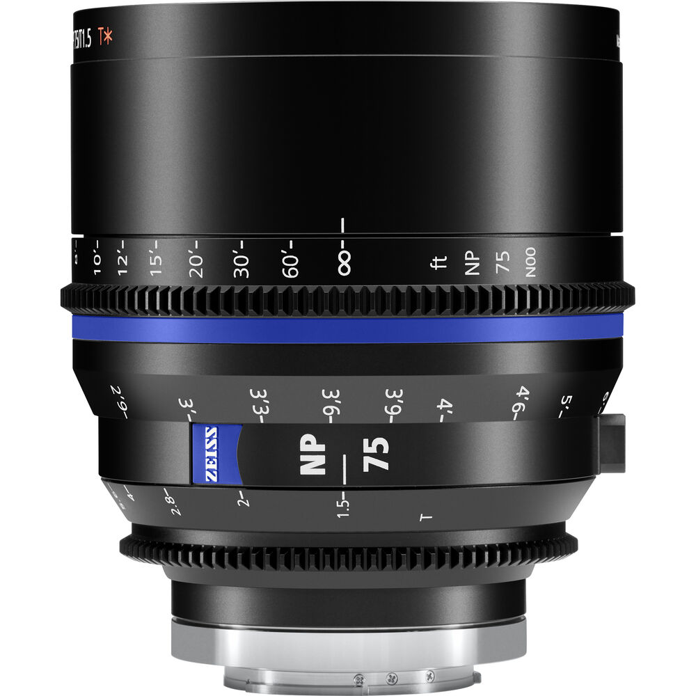 Кинообъектив ZEISS Nano Prime 75mm T1.5 (Sony E, ноги)
Кинообъектив ZEISS Nano Prime 75mm T1.5 (Sony E, ноги)