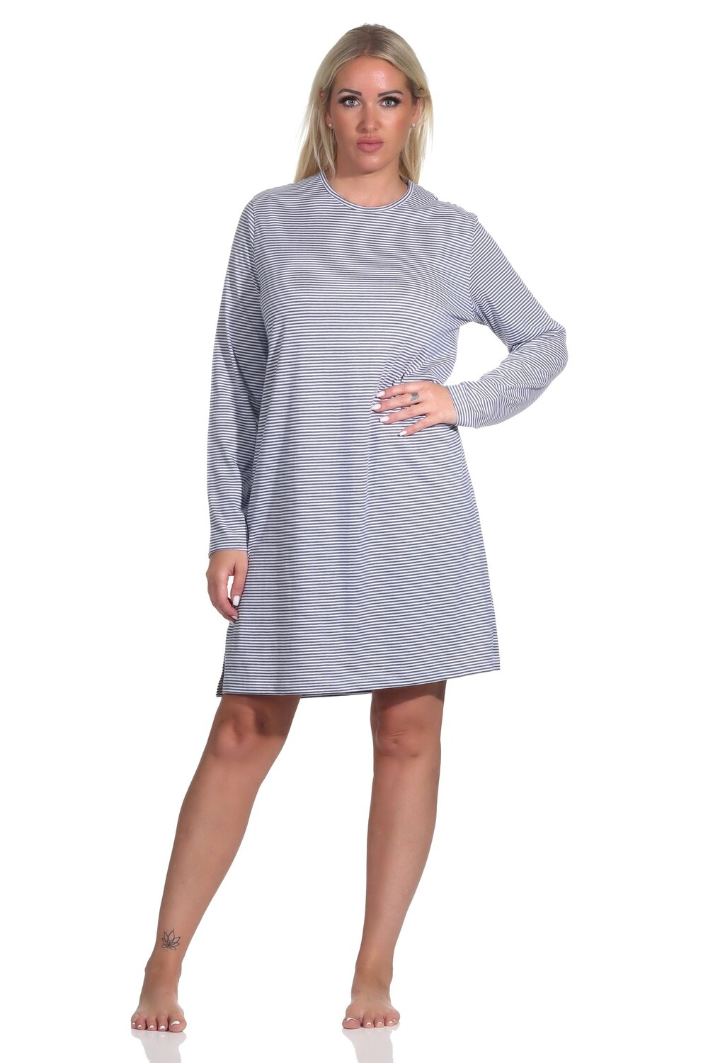 Ночная рубашка NORMANN Bigshirt, цвет blau-melange
Ночная рубашка NORMANN Bigshirt, цвет blau-melange